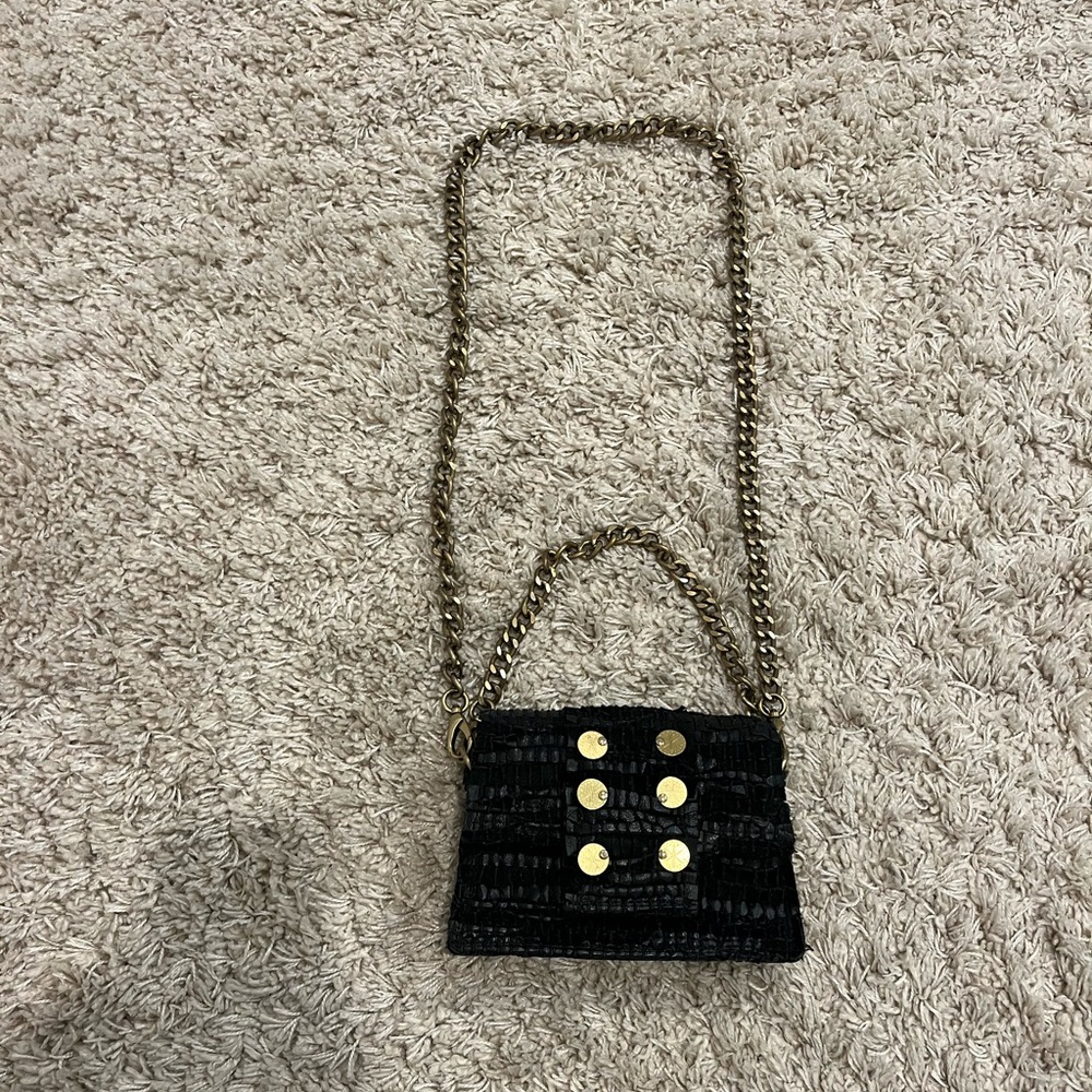 Kooreloo Soho Angel Black Bag with Detachable Chain